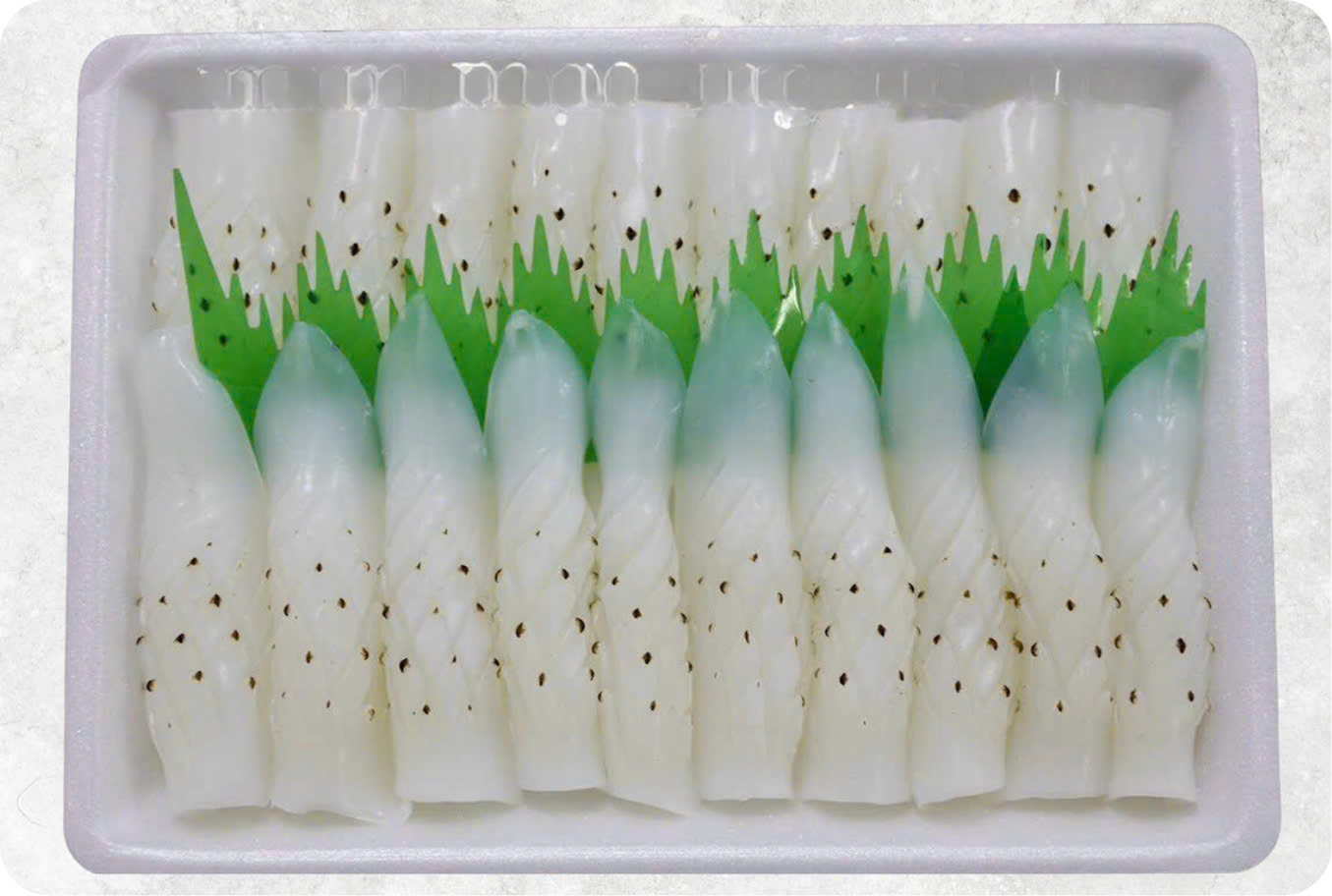 Frozen Grilled Loligo Squid Fillet Slice Sushi