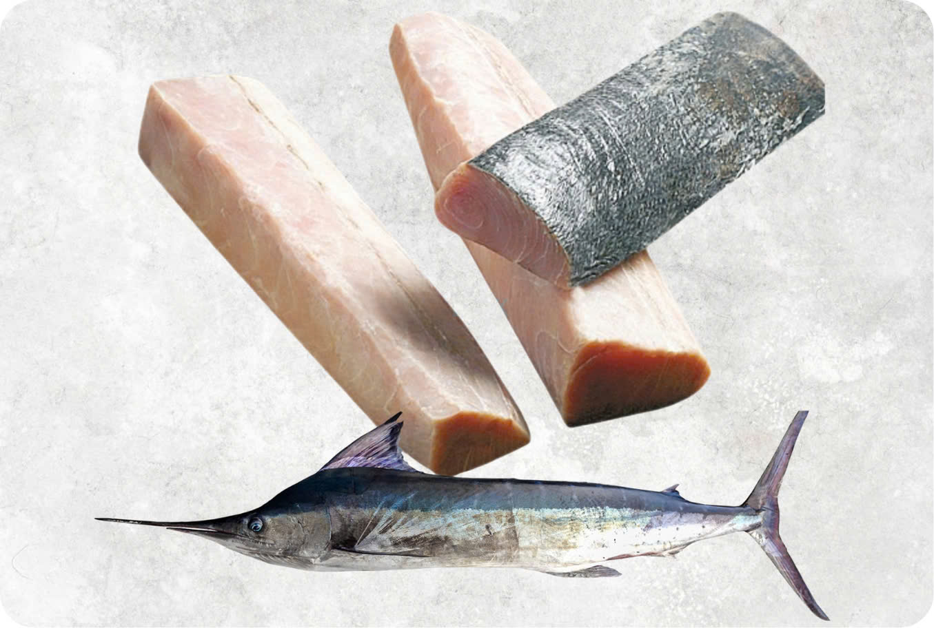 Frozen Marlin Loin And Chunk (Skinless/ Boneless)