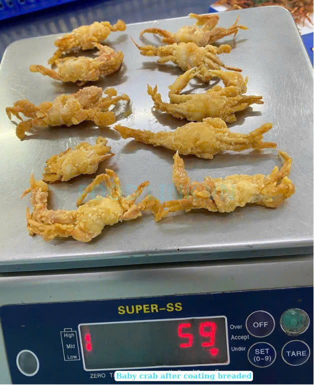 Frozen Breaded Baby Crab (Culi)