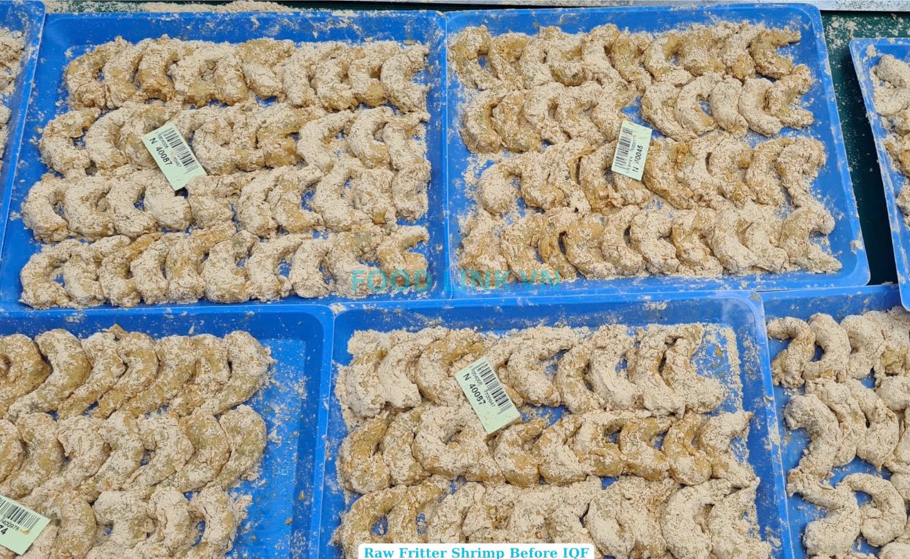 Frozen Fritter shrimp