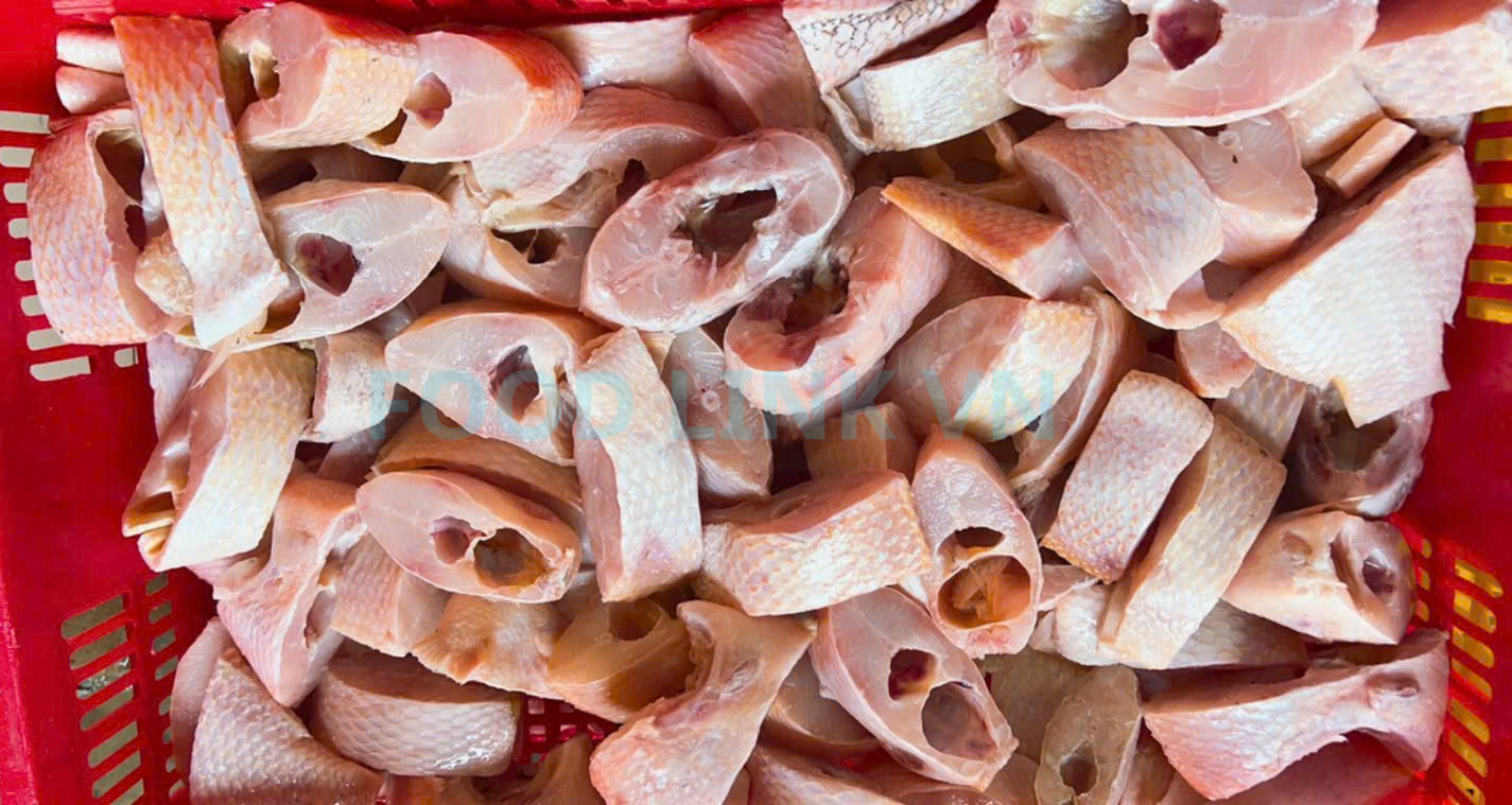 Frozen Black And Red Tilapia Steak