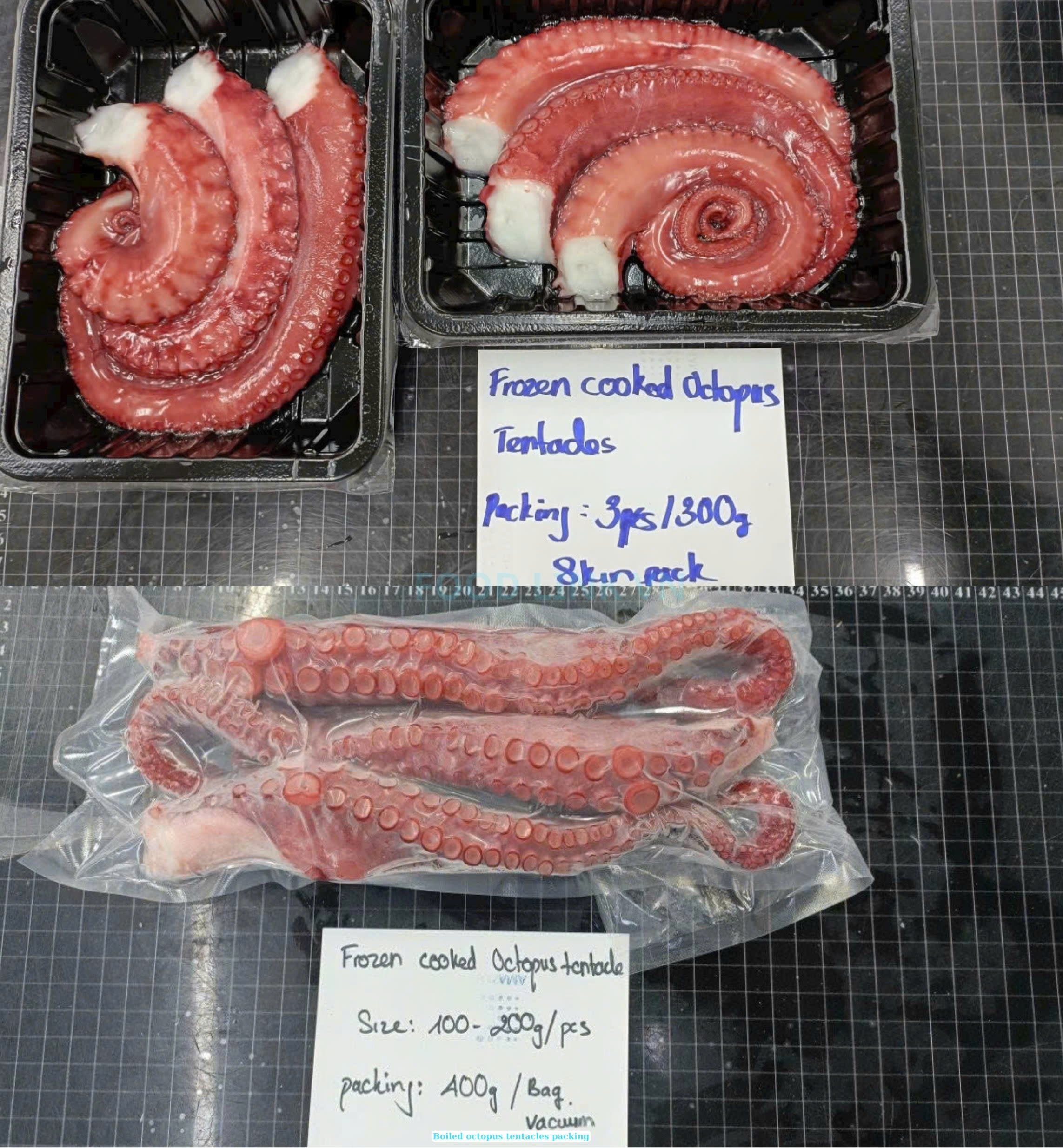 Frozen Cooked Giant Octopus Tentacles
