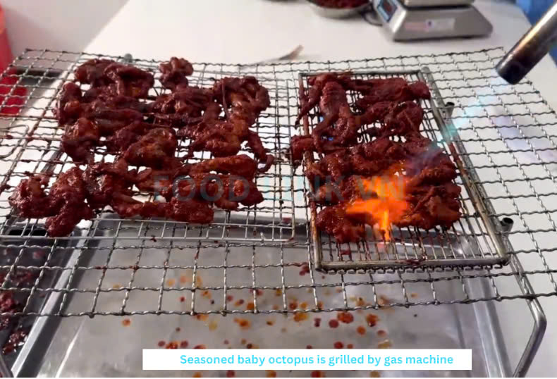 Frozen Grill Seasoned Cut Octopus