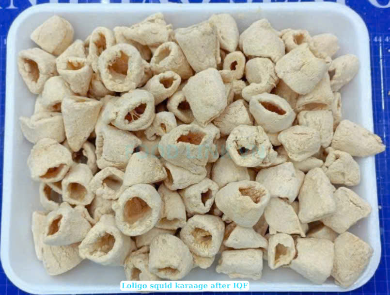 Frozen Loligo Squid Ring Karaage