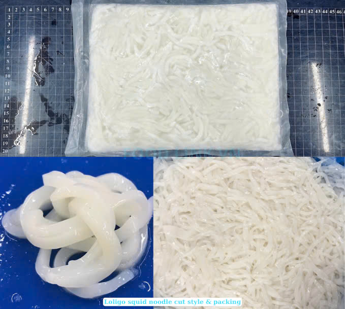 Frozen Loligo Squid Somen