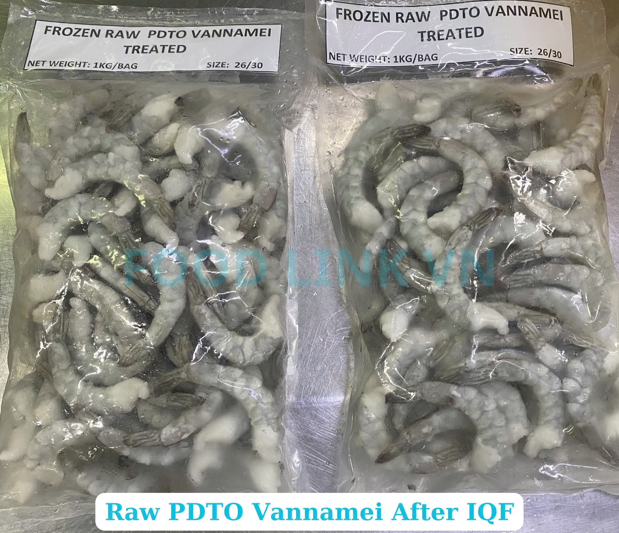 Frozen Raw PDTO Vannamei Shrimp