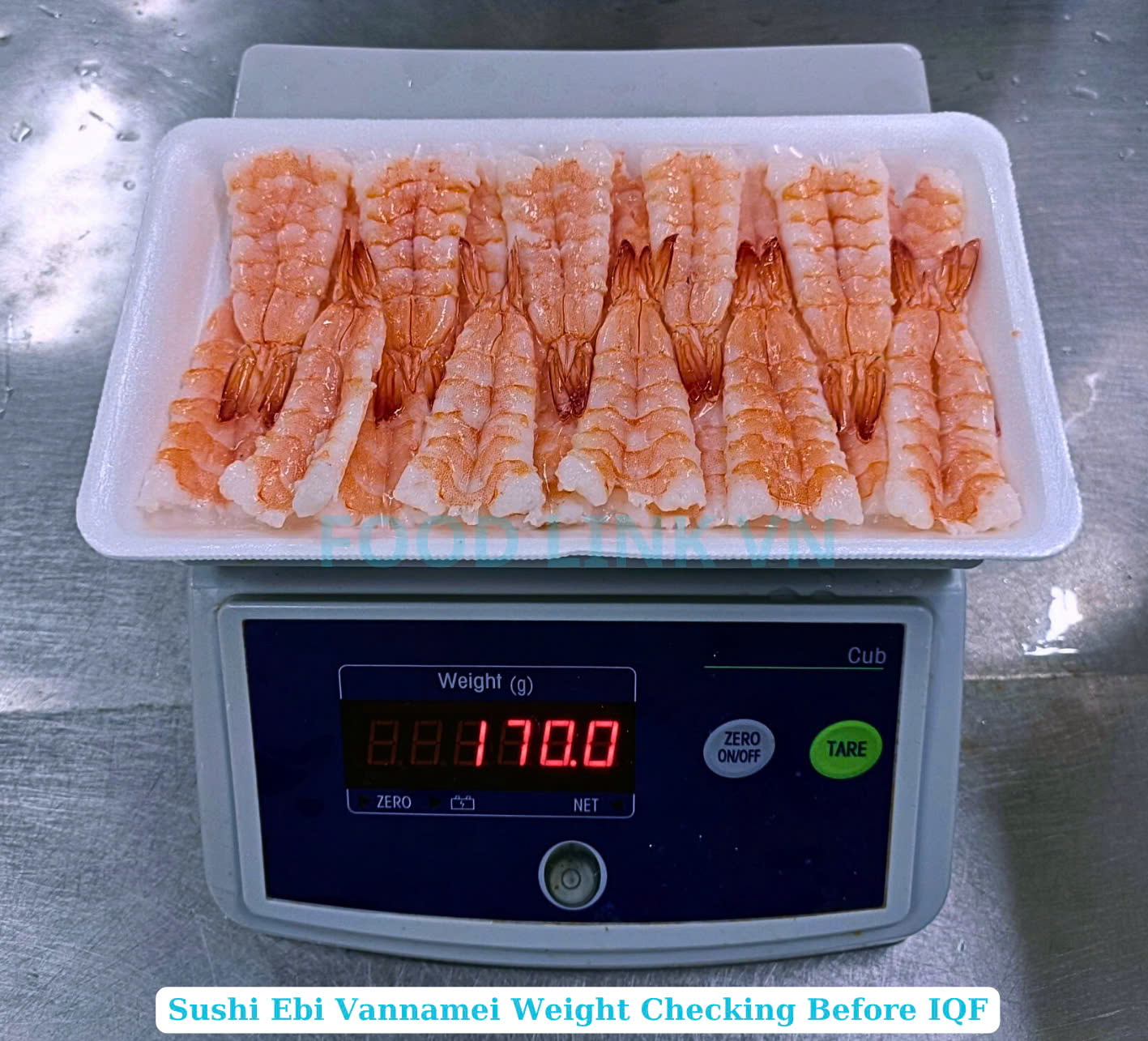 Frozen Sushi Ebi Vannamei Shrimp