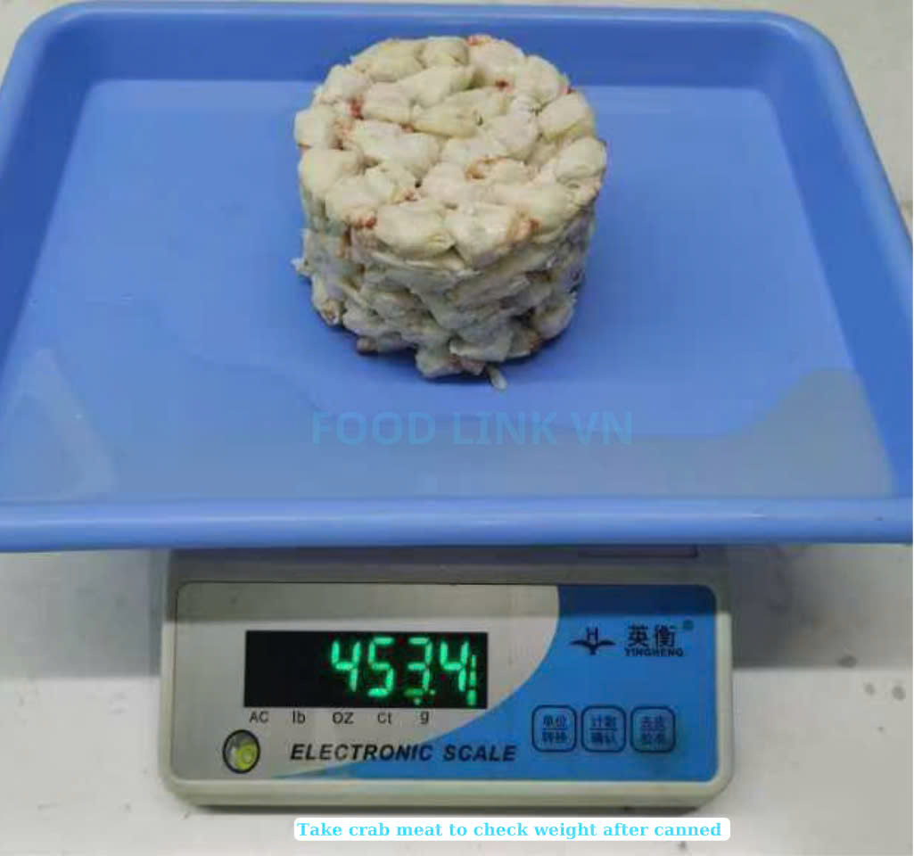 Canned Swimming Crab Meat
