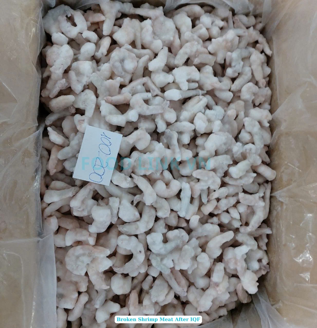 Frozen Broken Vannamei Shrimp Meat
