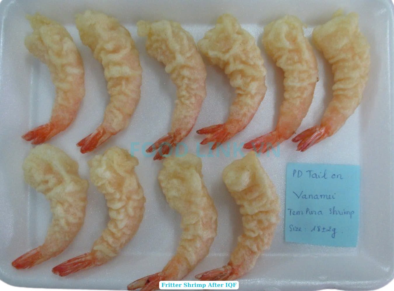 Frozen Fritter shrimp
