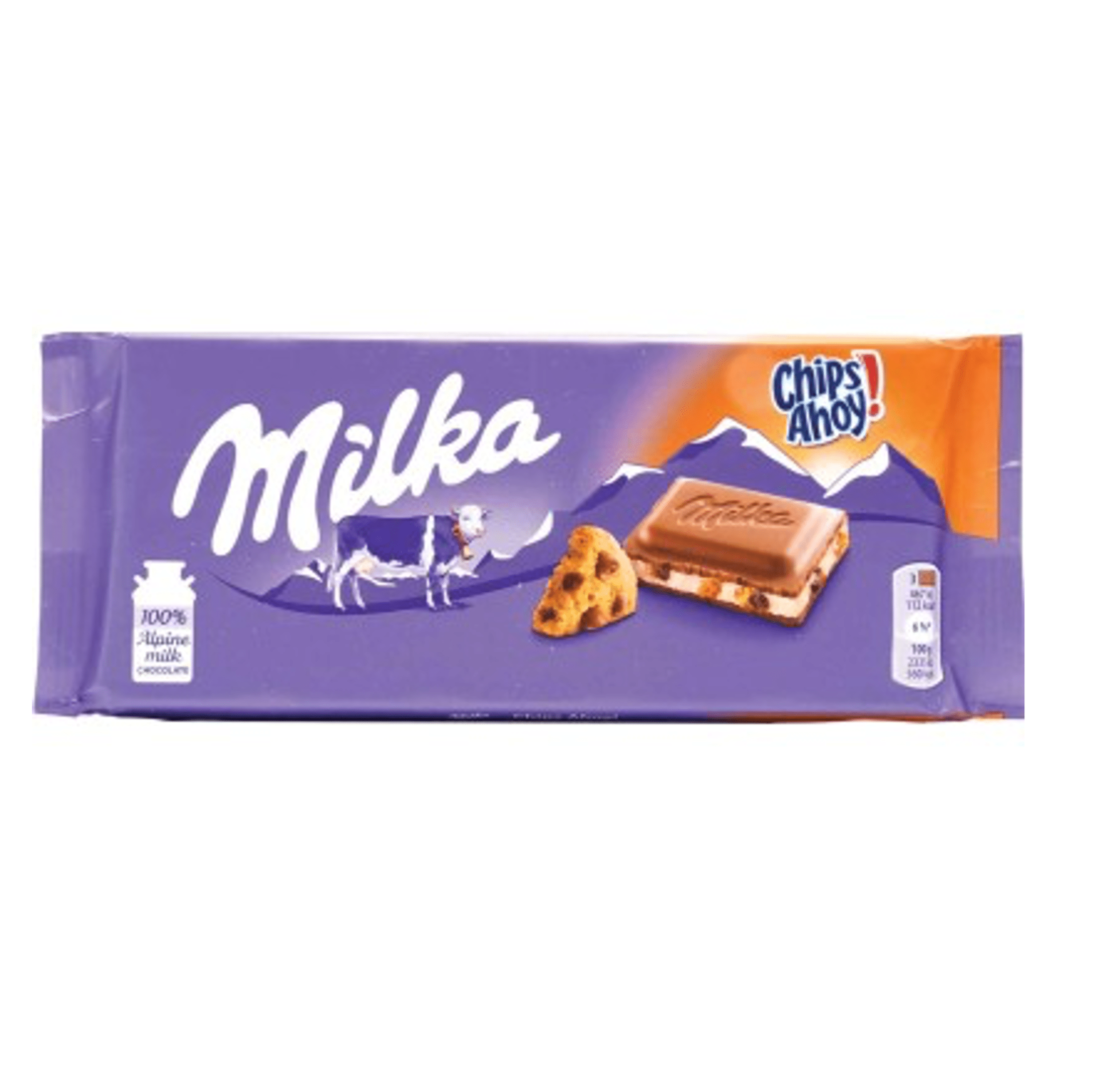 Milka Chips Ahoy Chocolate Bar available from Rosa Distribution