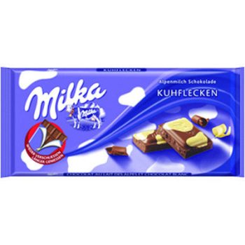Milka Happy Cow White & Milk Chocolate Bar (Kuhflecken)