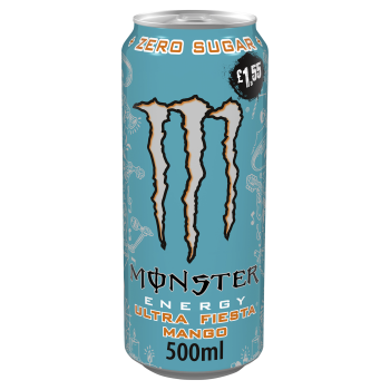 Monster Energy ULTRA FIESTA MANGO Drink 500ml PMP Cans