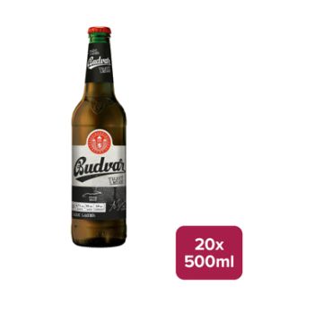 Budweiser Budvar Dark Premium Lager 20 x 500ml