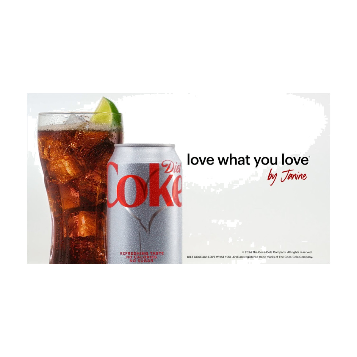 Coca-Cola Diet Coke 24 x 330ml Slim Can