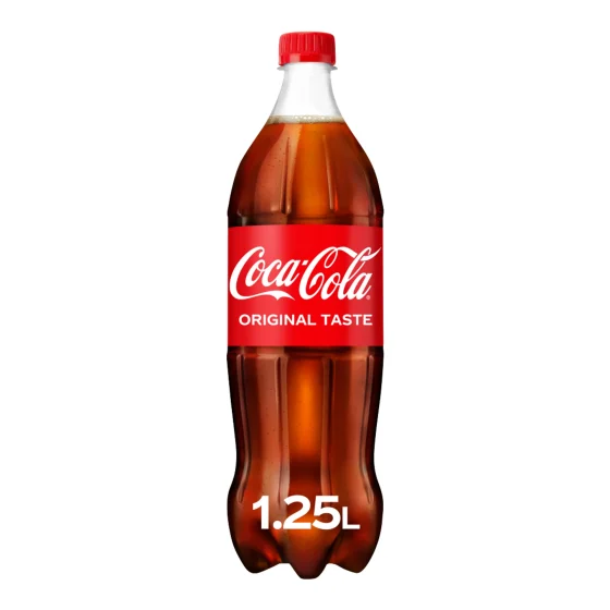 Coca-Cola Plastic Bottles 1.25 liters
