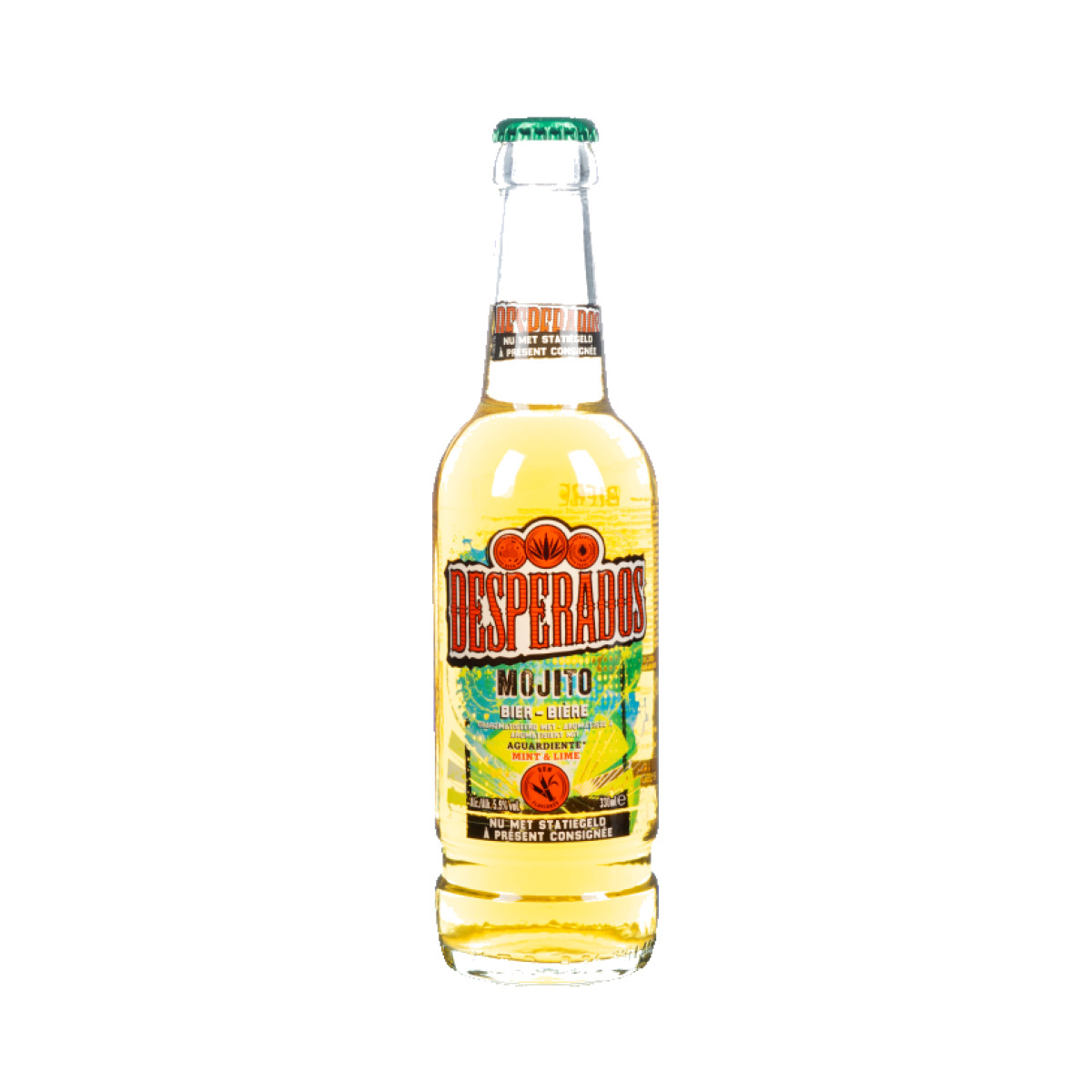 Desperados mojito Flavoured Lager Beer Bottle 330ml