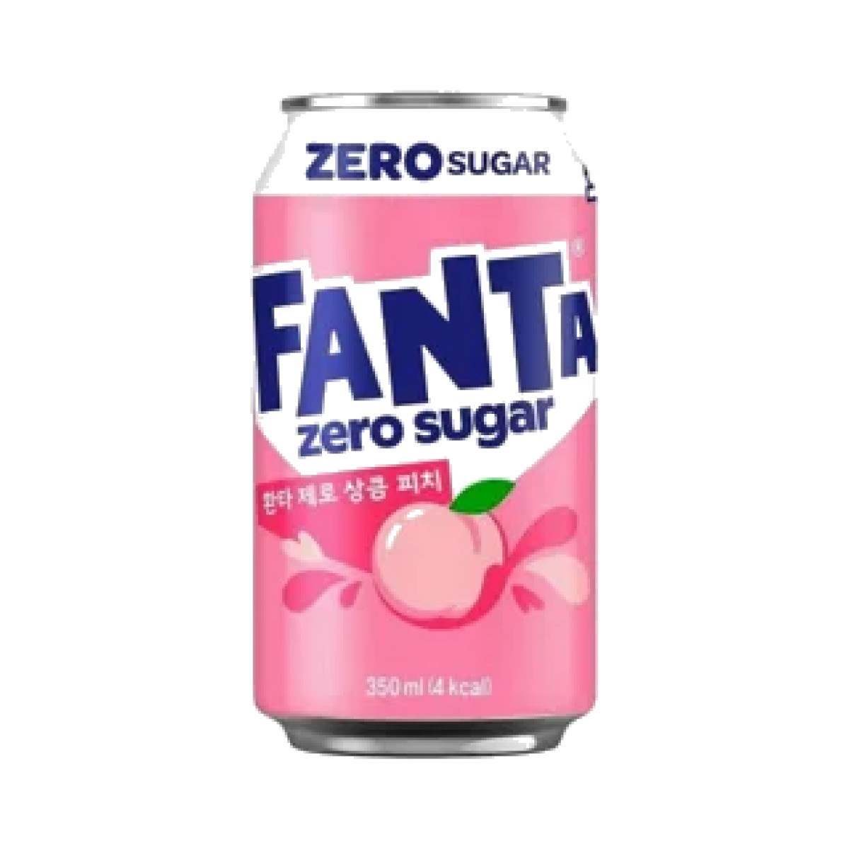 Fanta – Peach – Zero Sugar – 350mL Can