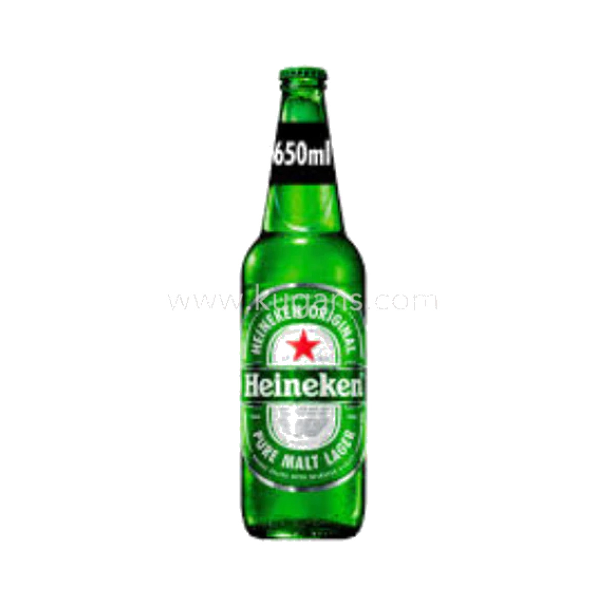Heineken Lager beer 650ml bottles