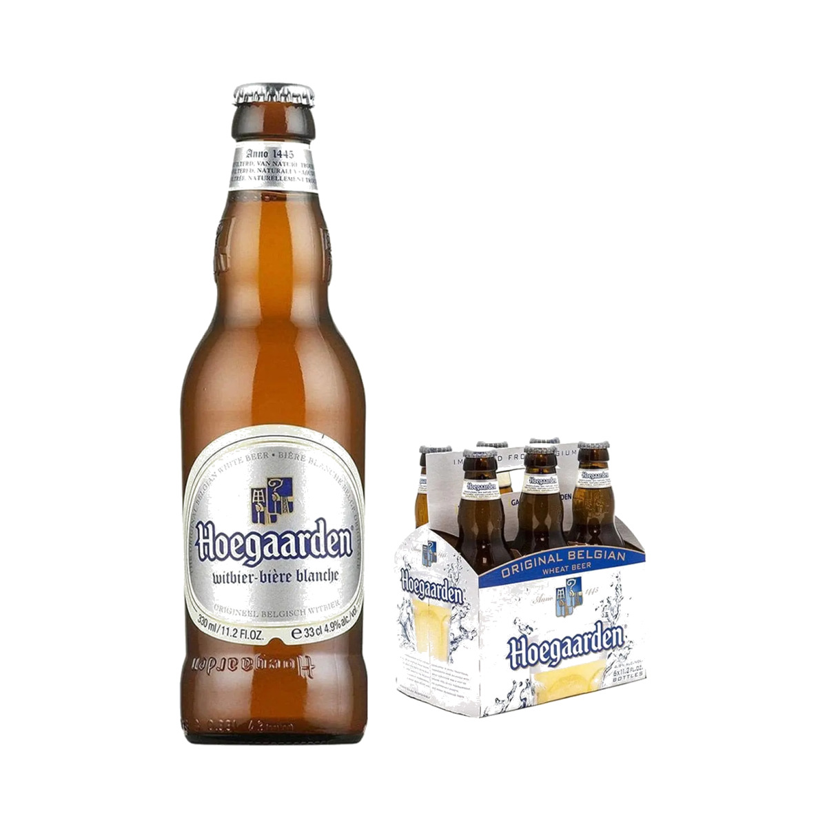 Hoegaarden beer 750ml bottles