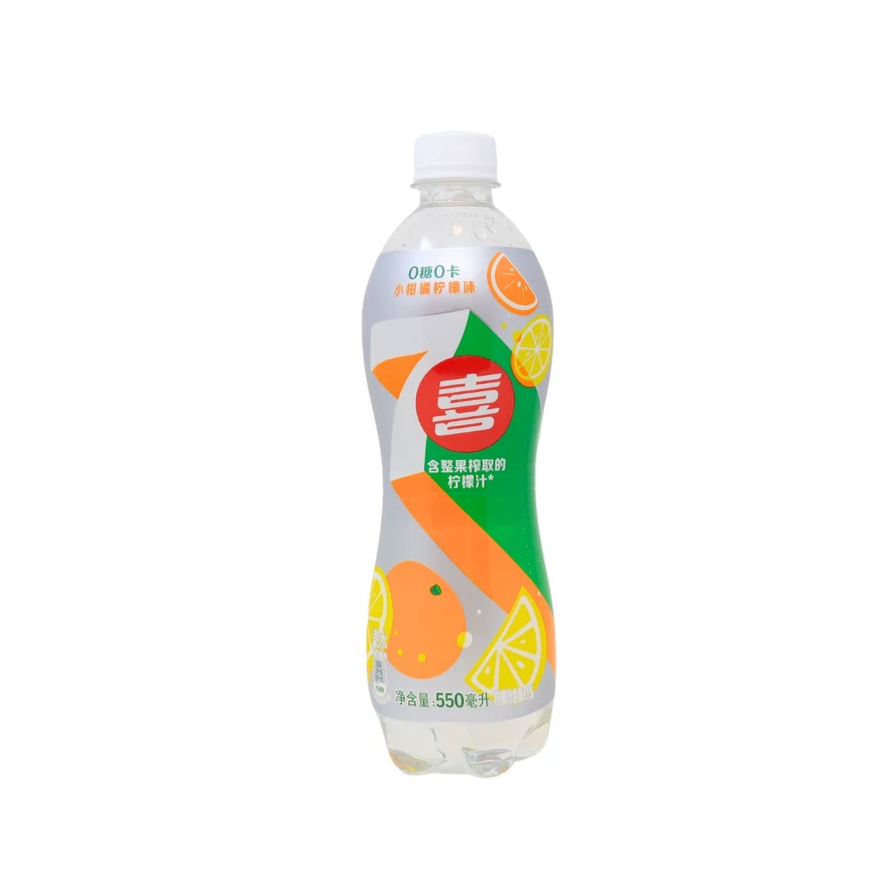 7UP – Lemon Orange Zero Sugar- 550ml Bottle