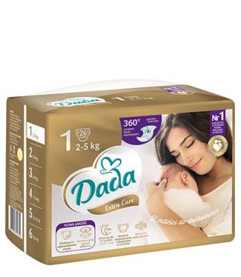 Dada 1 Newborn 2-5 kg Extra Care kg 26 pcs
