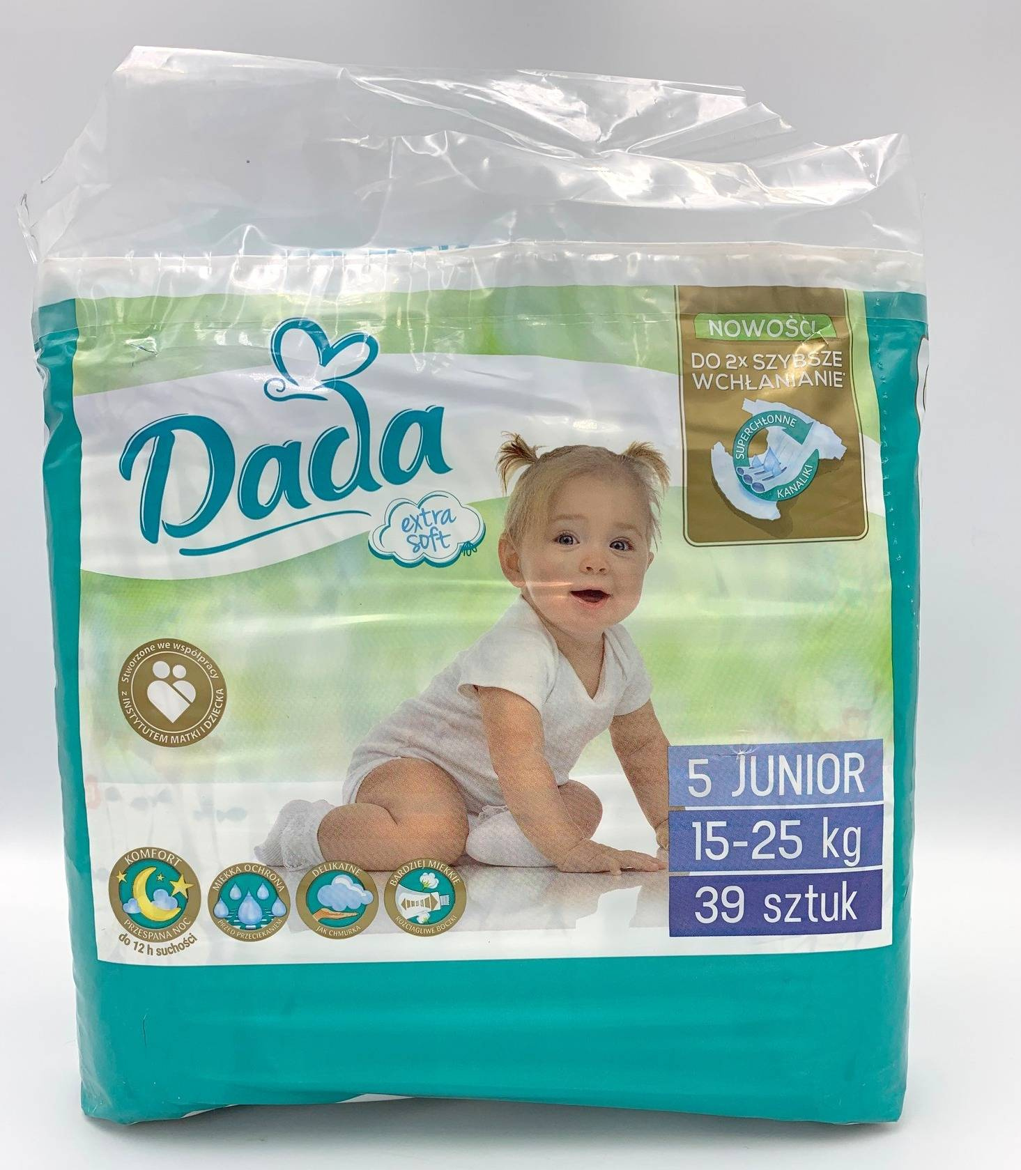 Dada 5 Junior extra soft 15-25 kg 39 pcs