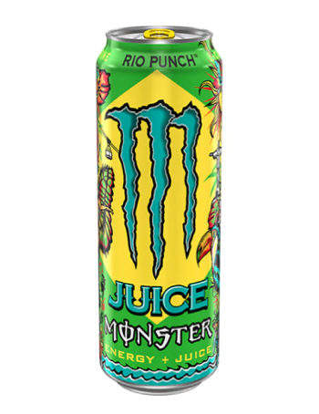 Monster RIO PUNCH Energy Drink 500ml Cans-12PK - Refreshing Energy Drinks