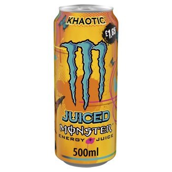 Monster Khaotic 500ml Cans-12PK - Refreshing Energy Drinks
