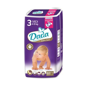 Dada Extra Care 3 MIDI 4-9 kg 60 pcs