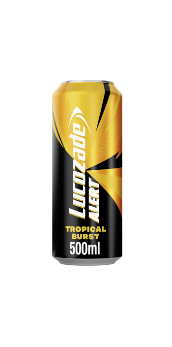 Lucozade Alert Tropical 500ml PMP Can