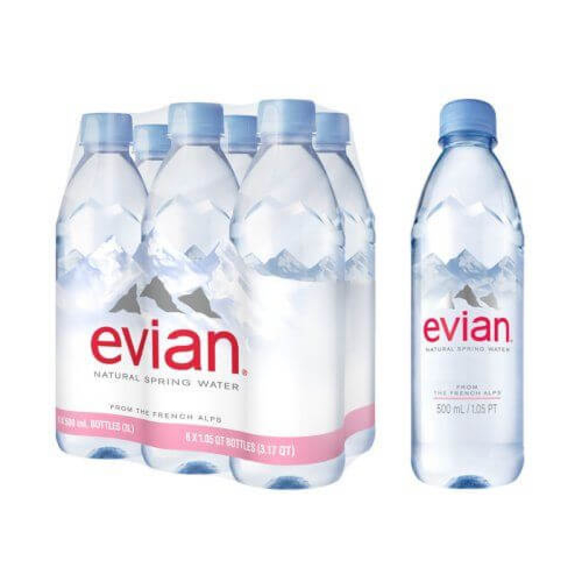 Evian Natural Spring Water