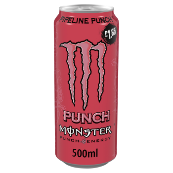 Monster Pipeline 500ml Cans-12PK PMP - Refreshing Energy Drinks