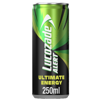 Lucozade Alert Ultimate Guarana Energy Drink 250ml Can