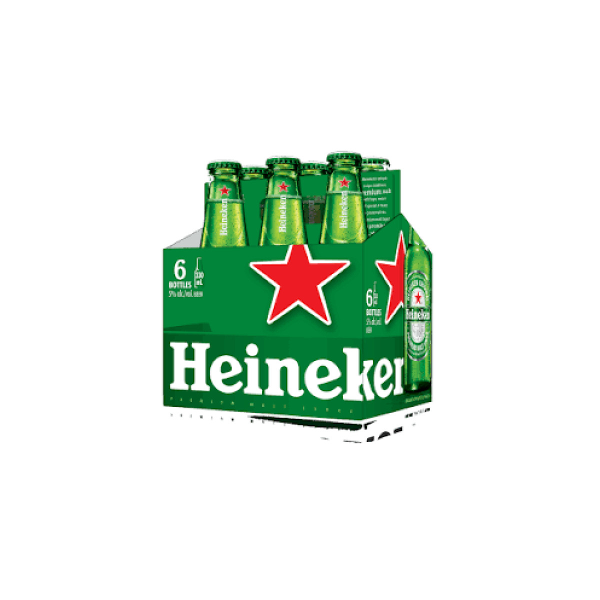 Heineken Lager beer 330ml bottles