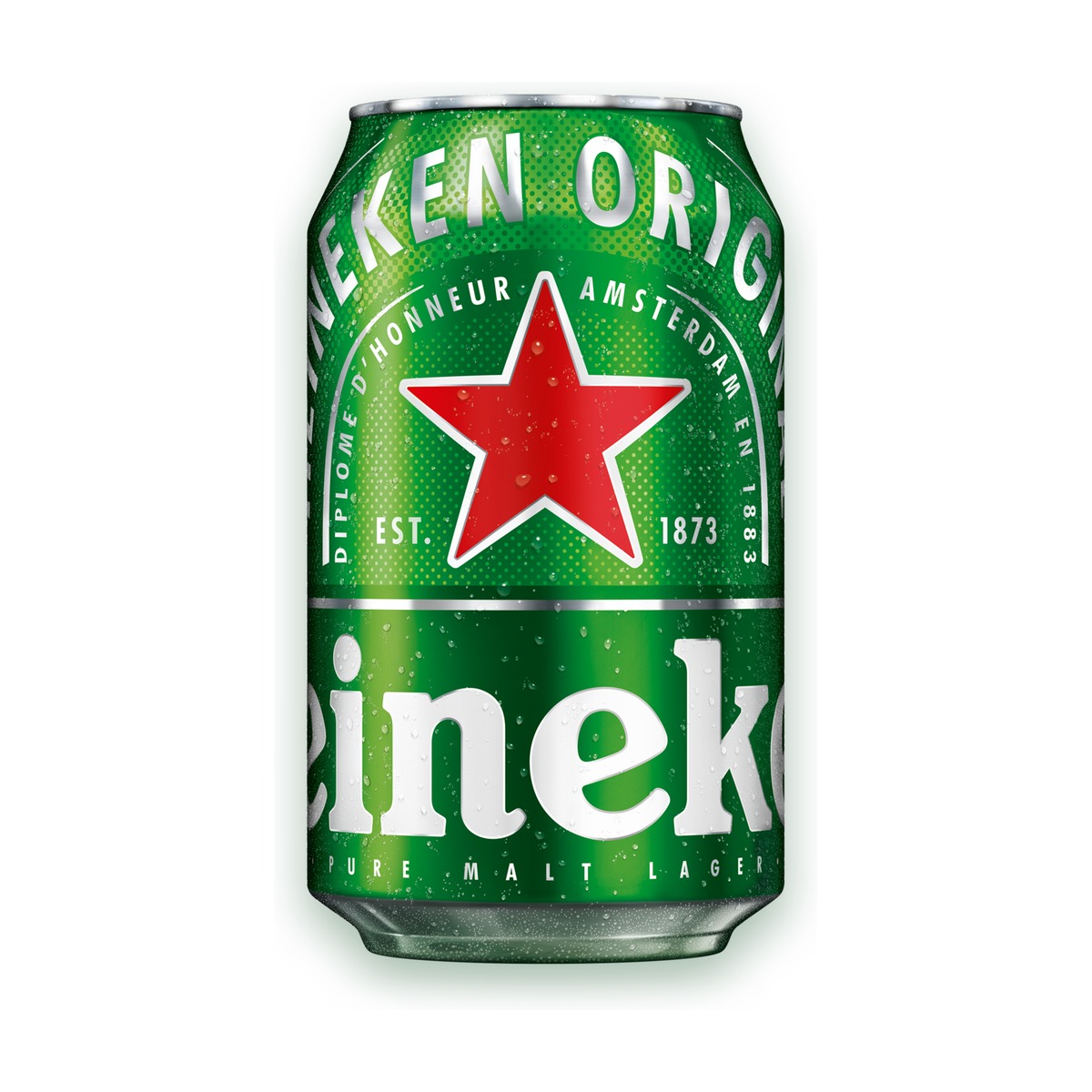 Heineken Lager beer 330ml Cans