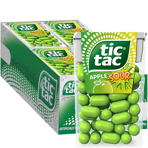 Tic Tac Apple Sour Mix 18g (T1x24x12)