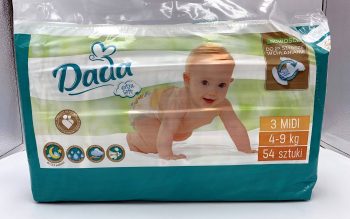 Dada 3 midi extra soft 4-9 kg 54 pcs