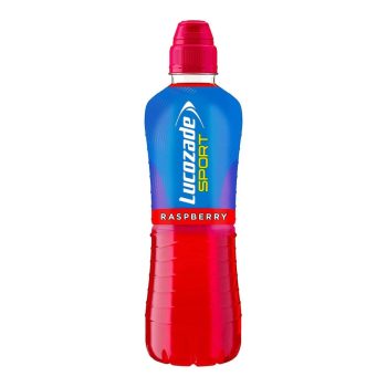 Lucozade Sport Raspberry 12 x 500ml PMP Bottles (Split Case)