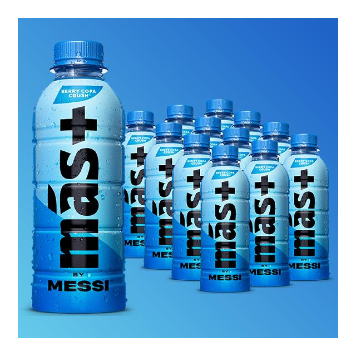 Mas+ Berry Copa Crush Hydration Drink - 12 x 500ml Refreshing Drink