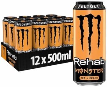Monster Rehab Peach 500ml