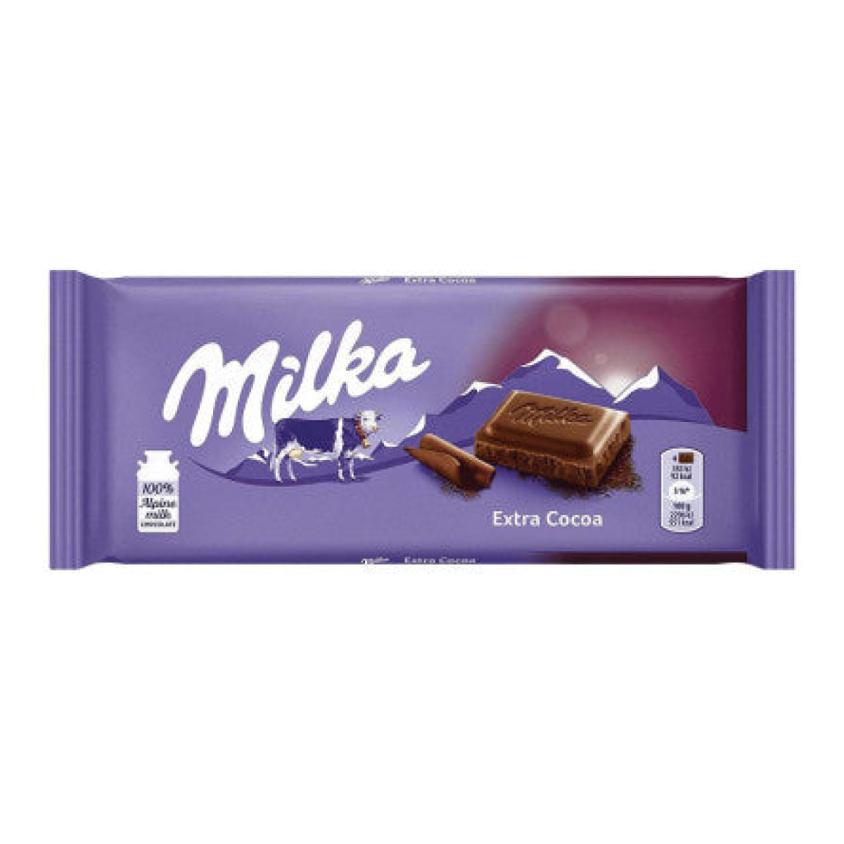 Milka Bittersweet Chocolate Bar (Zartherb)