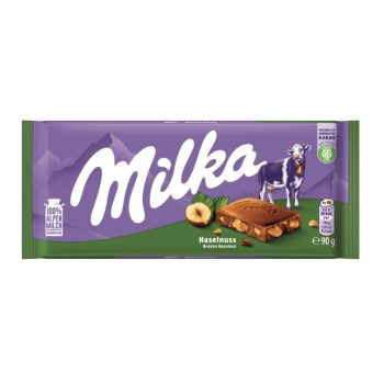 Milka Broken Hazelnut Chocolate Bar