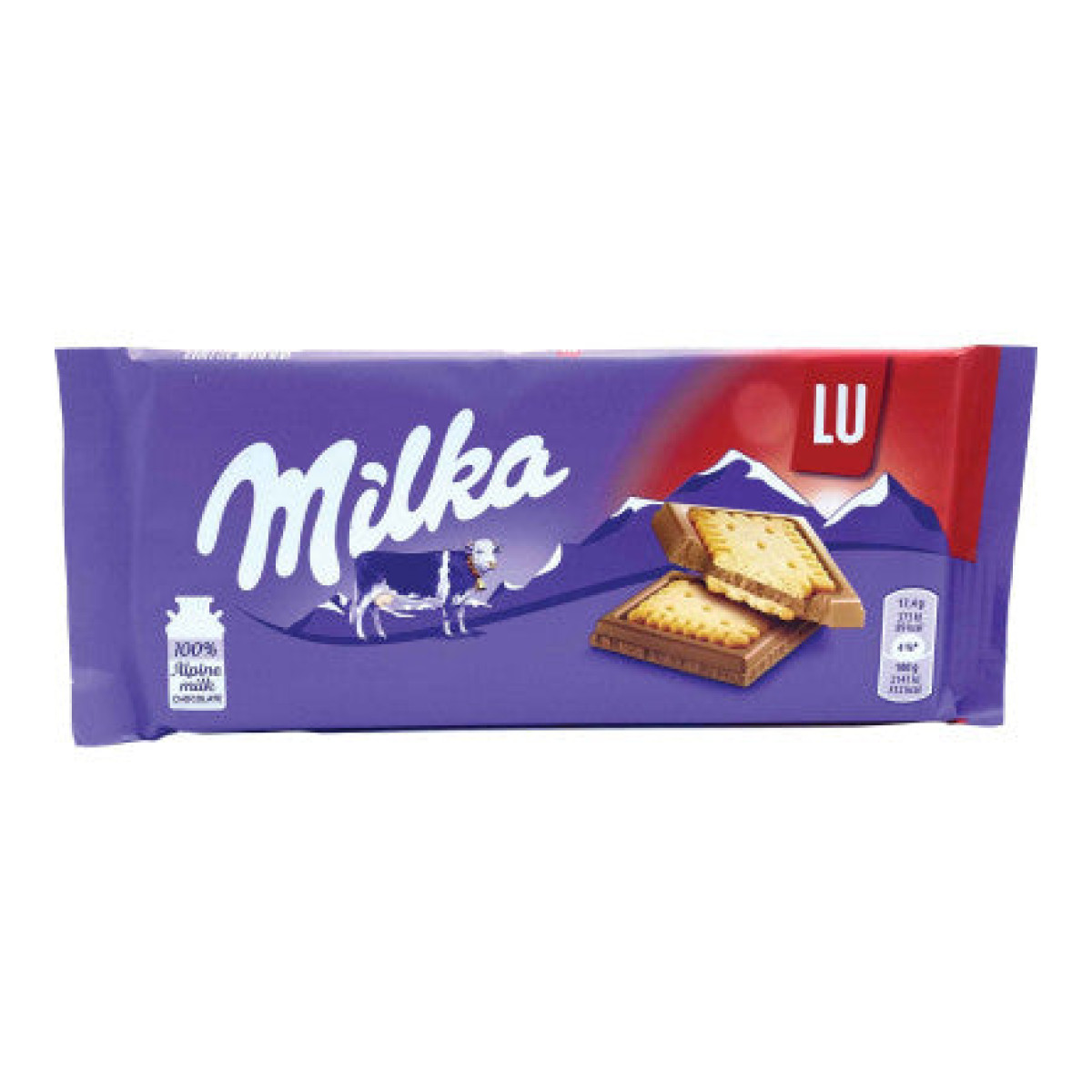 Milka & Lu Milk Chocolate Biscuit Bar