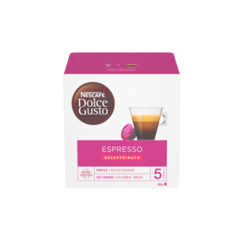 Nescafe Dolce Gusto Espresso Decaf BLUE 3x88g – 16 caps