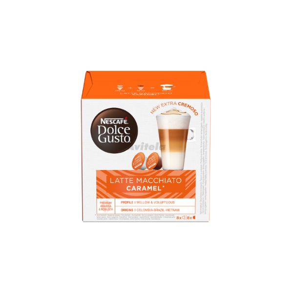 Nescafe Dolce Gusto Latte Macchiato Caramel 145.6g – 16 caps