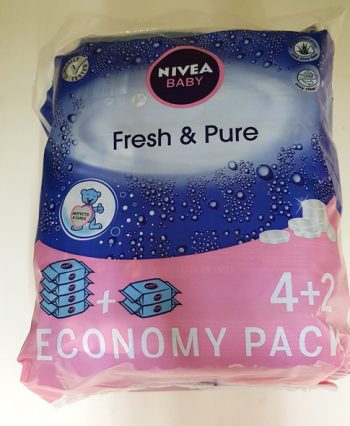 Nivea Chusteczki Baby Fresh&Pure 6×63