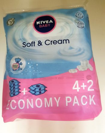 Nivea Chusteczki Baby Soft&Cream 6×63