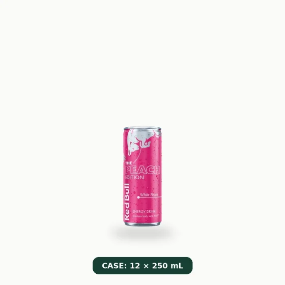 Red Bull Summer Edition White Peach 12 x 250ml Can